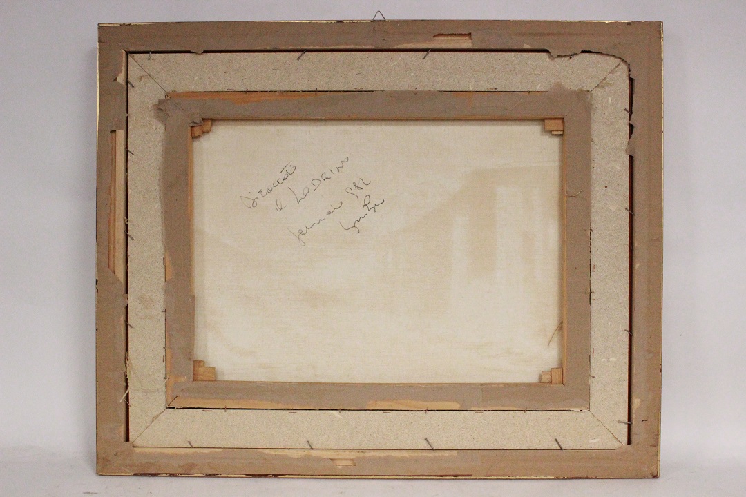 899_quadro_dipinto_olio_su_tela_painting_oil_on_canvas_cascina_neve_paesaggio_cornice_frame_firma_firmato_Corot_1982_Francia_FRA_8