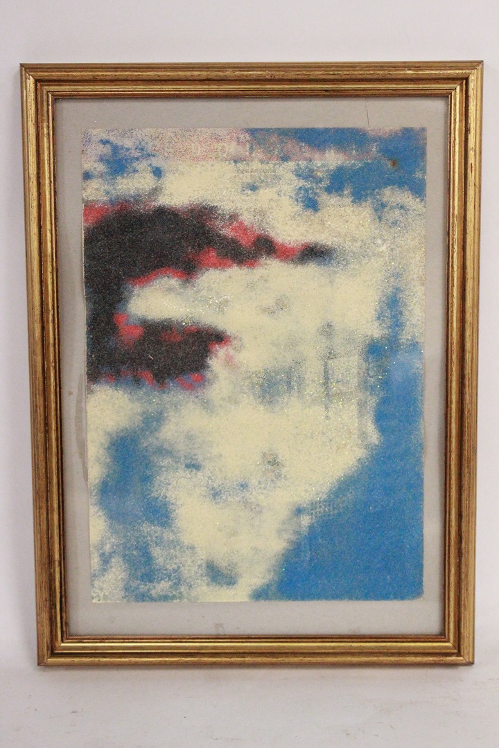 907_coppia_due_2_quadro_tecnica_mista_su_carta_Manfrini_F._ITA_Italiano_Italia_cielo_nuvole_azzurro_bianco_1