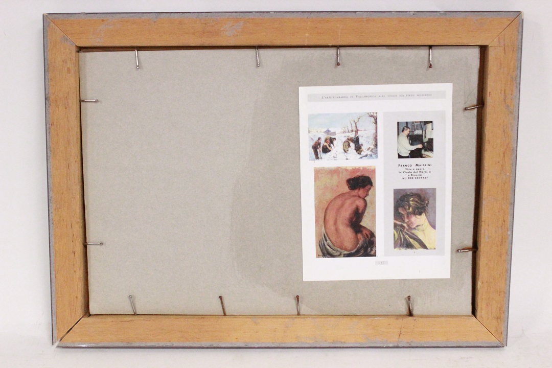 911_coppia_due_2_quadro_tecnica_mista_su_carta_Manfrini_F._ITA_Italiano_Italia_cielo_sole_7