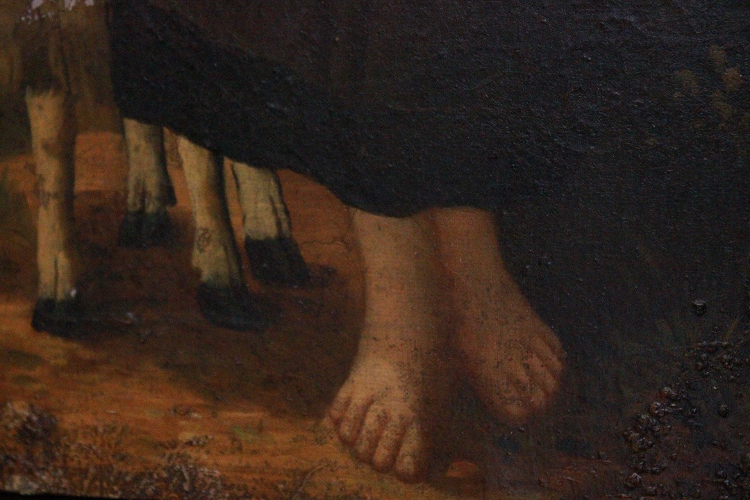 916_olio_tela_dipinto_fanciulla_agnelli_XX_secolo_italiano_Italia_ITA_4
