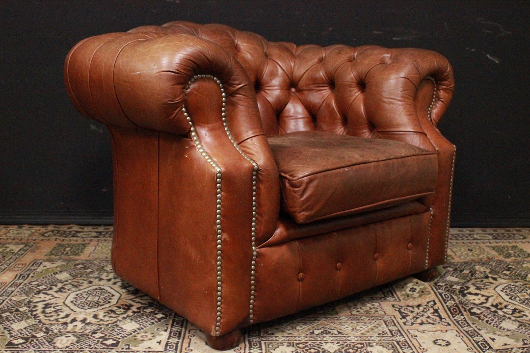 918_Poltrona_Armchair_Chester_Chesterfield_club_leather_pelle_marrone_rame_originale_original_english_inglese_UK_3