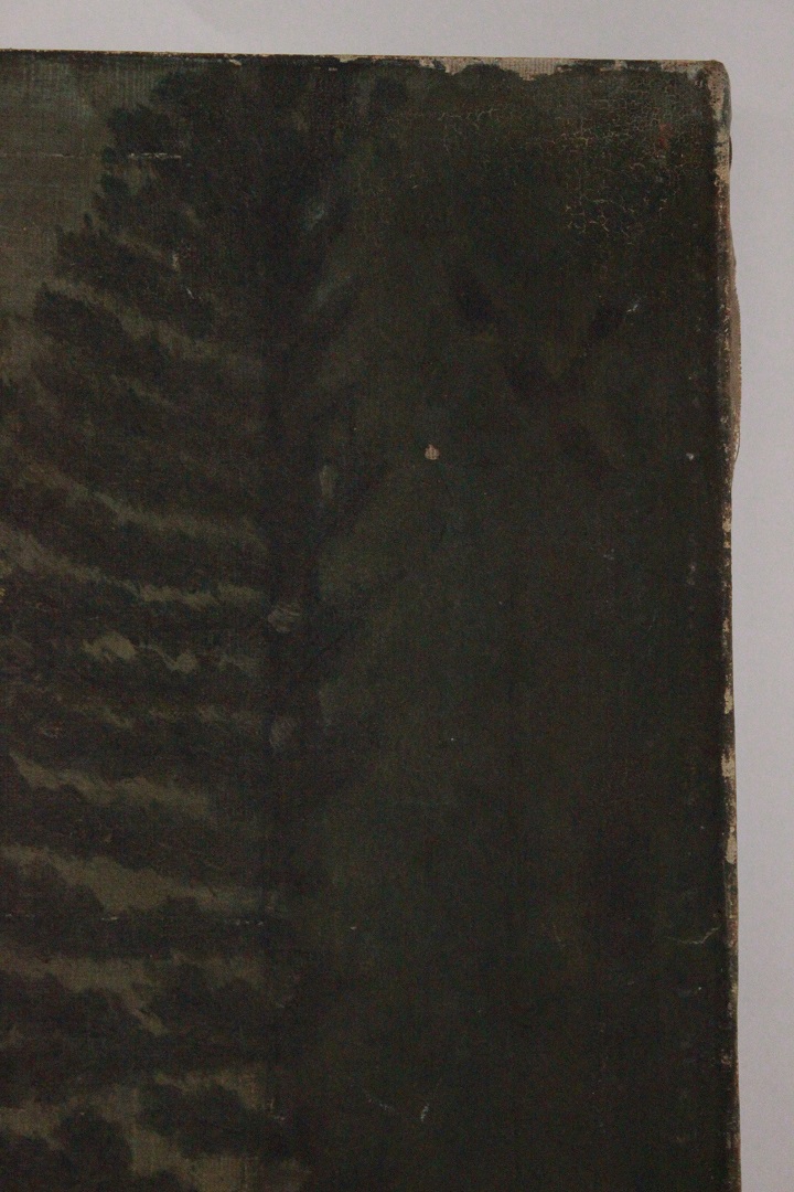926_quadro_dipinto_olio_tela_cappuccetto_rosso_firma_firmato_provenienza_Francese_FRA_6