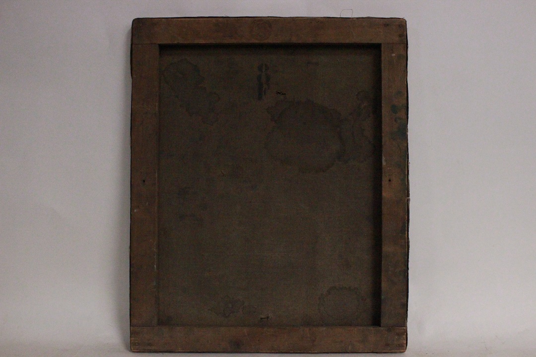 926_quadro_dipinto_olio_tela_cappuccetto_rosso_firma_firmato_provenienza_Francese_FRA_7