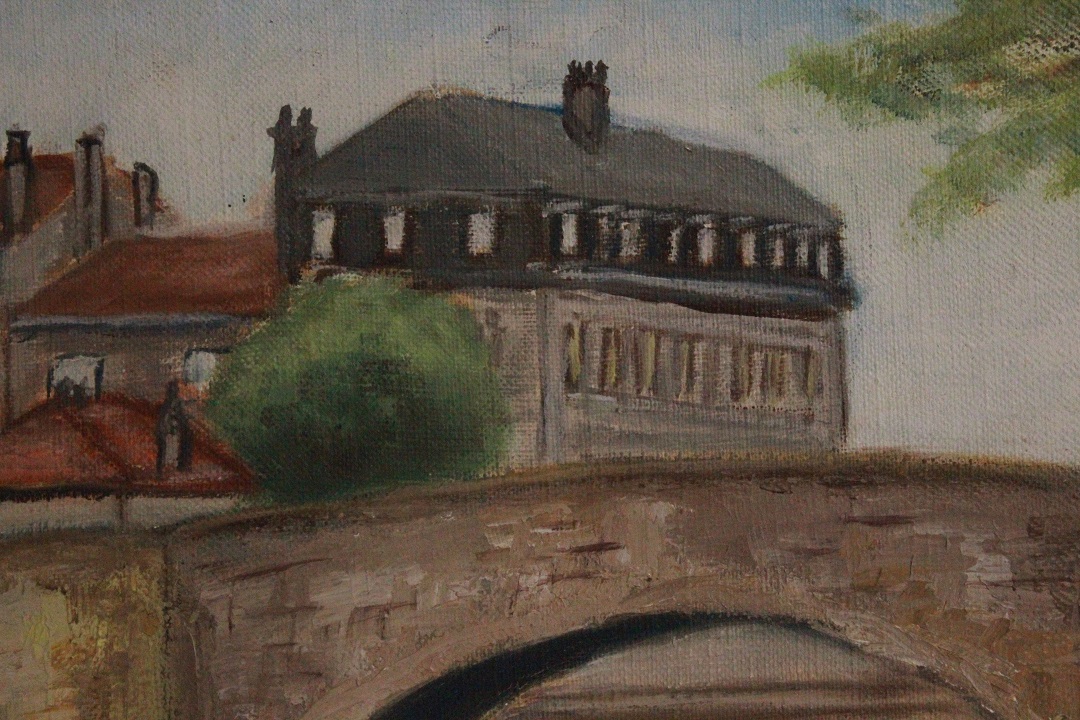 930_quadro_olio_tela_le_vieux_point_ponti_firmato_firma_E.Philippi_75_Francese_FRA_12