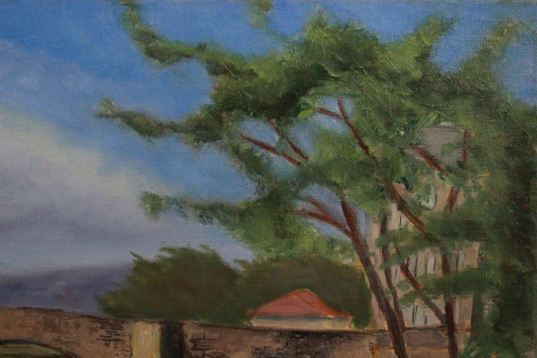 930_quadro_olio_tela_le_vieux_point_ponti_firmato_firma_E.Philippi_75_Francese_FRA_4