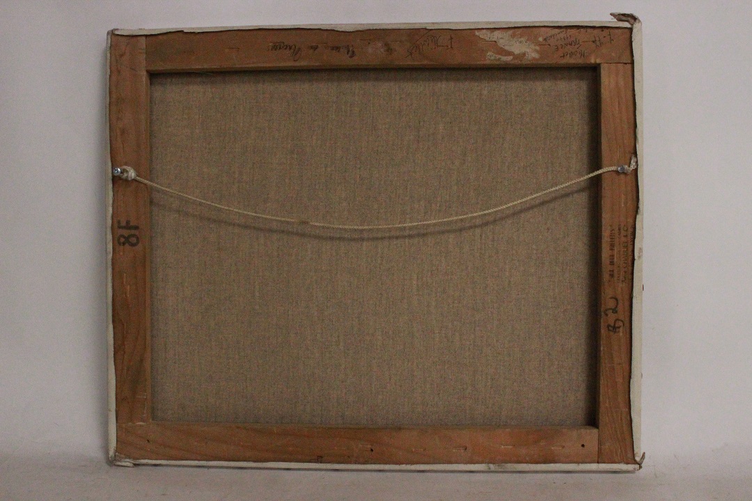 932_quadro_dipinto_olio_tela_sentiero_foresta_firma_firmato_F. Nicollet_provenienza_Francese_FRA_7