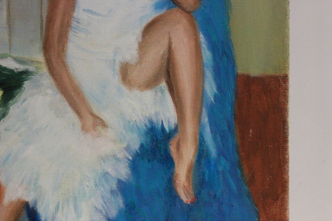 936_quadro_dipinto_olio_tela_donna_vestito_bianco_autore_sconosciuto_provenienza_Francese_FRA_6