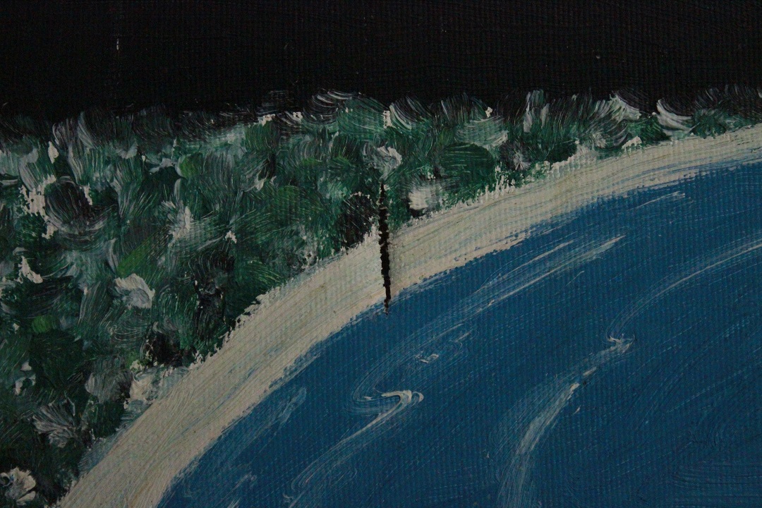 948_quadro_dipinto_olio_tela_gruppo_africani_mare_paesaggio_autore_sconosciuto_provenienza_Francese_FRA_3