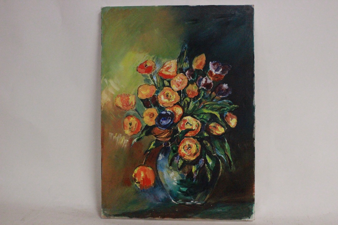 954_quadro_dipinto_olio_tela_vaso_fiori_autore_sconosciuto_ignoto_provenienza_Francese_FRA_0