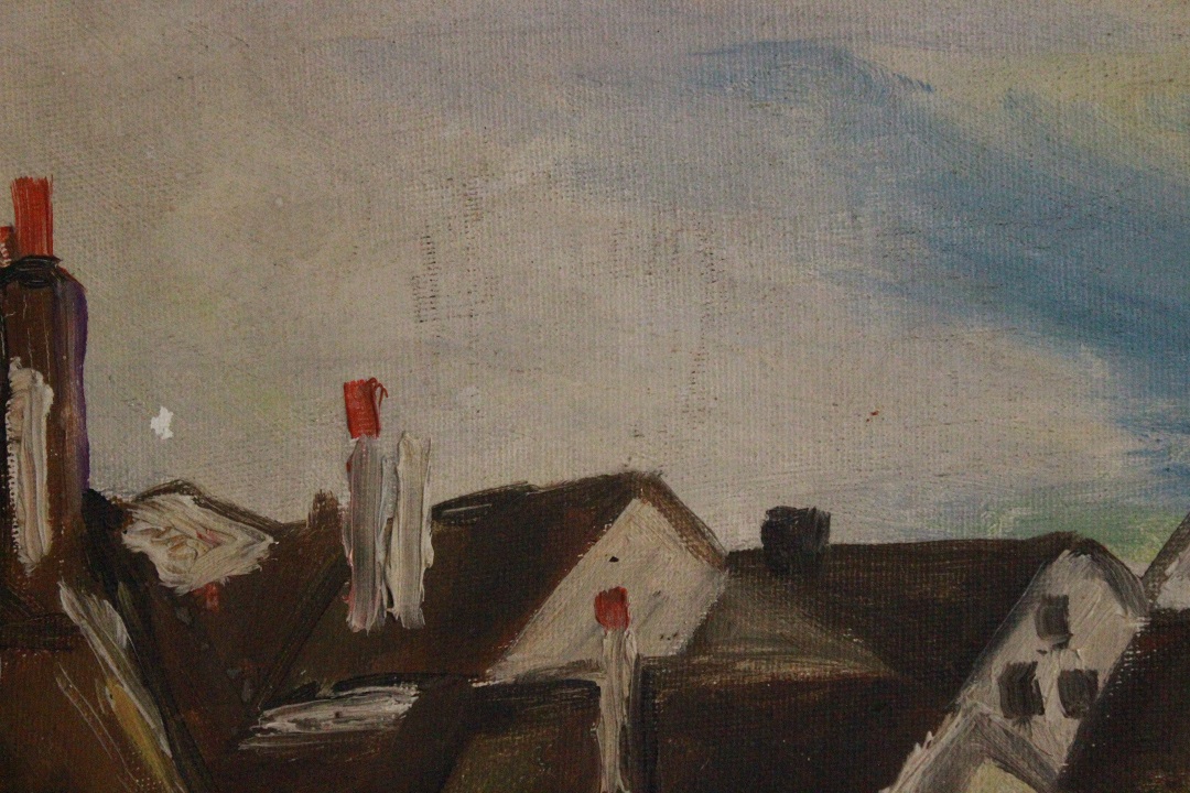 966_quadro_dipinto_olio_tela_paesaggio_città_fiume_firma_firmato_provenienza_Francese_FRA_5