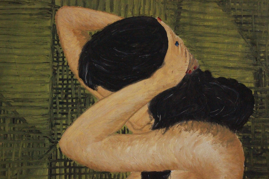 976_quadro_dipinto_olio_tela_donna_nuda_firma_firmato_provenienza_Francese_FRA_2