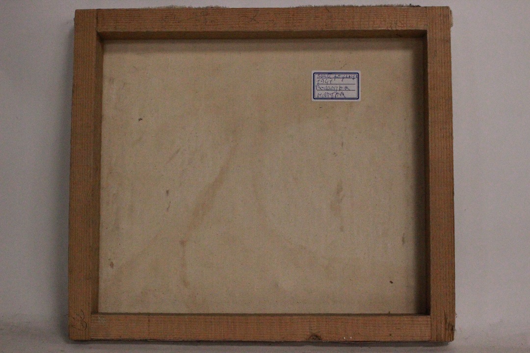 988_quadro_dipinto_olio_tela_paesaggio_strada_bosco_firma_firmato_provenienza_Francese_FRA_5