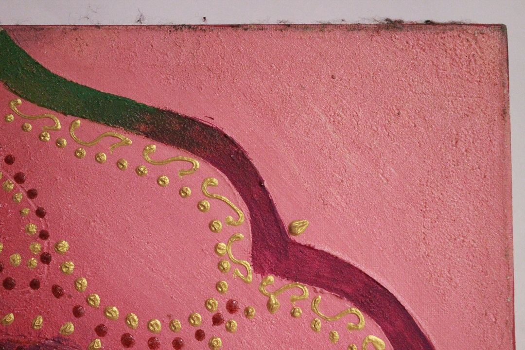 996_quadro_dipinto_olio_su_tela_mandala_rosa_firma_firmato_provenienza_Francese_FRA_4