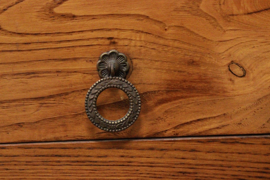 1013_mobile_vetrina_vetro_decorato_cassetti_legno_chiaro_seconda_metà_Novecento_italiano_Italia_ITA_10