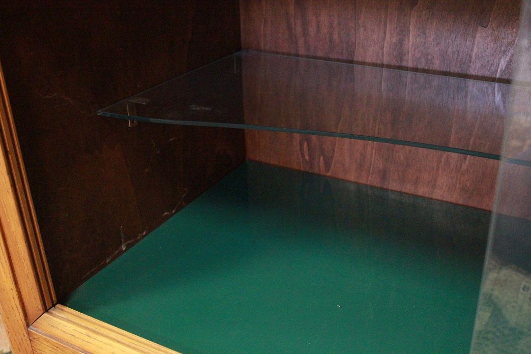 1013_mobile_vetrina_vetro_decorato_cassetti_legno_chiaro_seconda_metà_Novecento_italiano_Italia_ITA_6