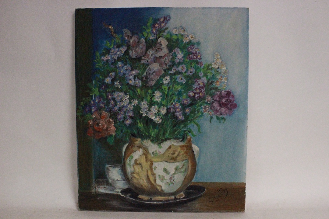 1020_olio_su_tela_vaso_fiori_viola_firma_firmato_seconda_metà_Novecento_francese_Francia_FRA_0