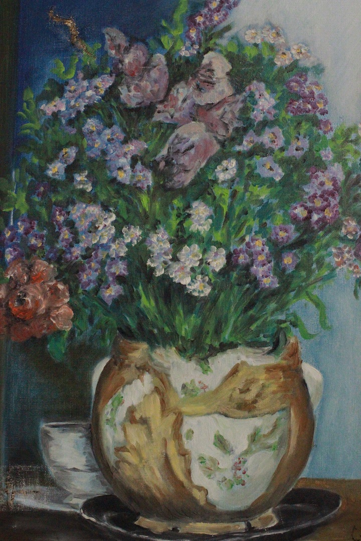 1020_olio_su_tela_vaso_fiori_viola_firma_firmato_seconda_metà_Novecento_francese_Francia_FRA_1