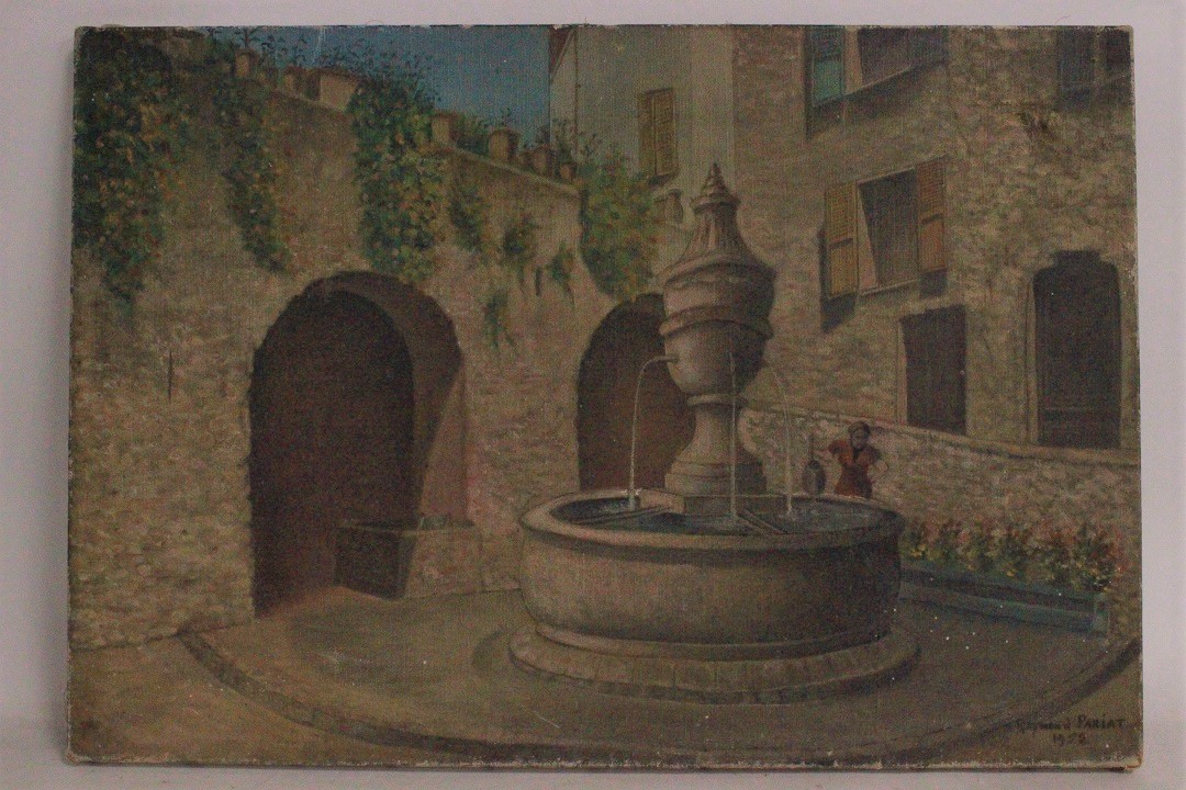 1022_olio_su_tela_donna_pozzo_lavandaia_firma_firmato_tela_tagliata_seconda_metà_Novecento_francese_Francia_FRA_0