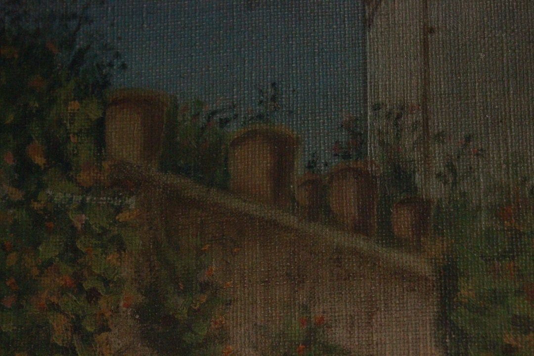1022_olio_su_tela_donna_pozzo_lavandaia_firma_firmato_tela_tagliata_seconda_metà_Novecento_francese_Francia_FRA_9