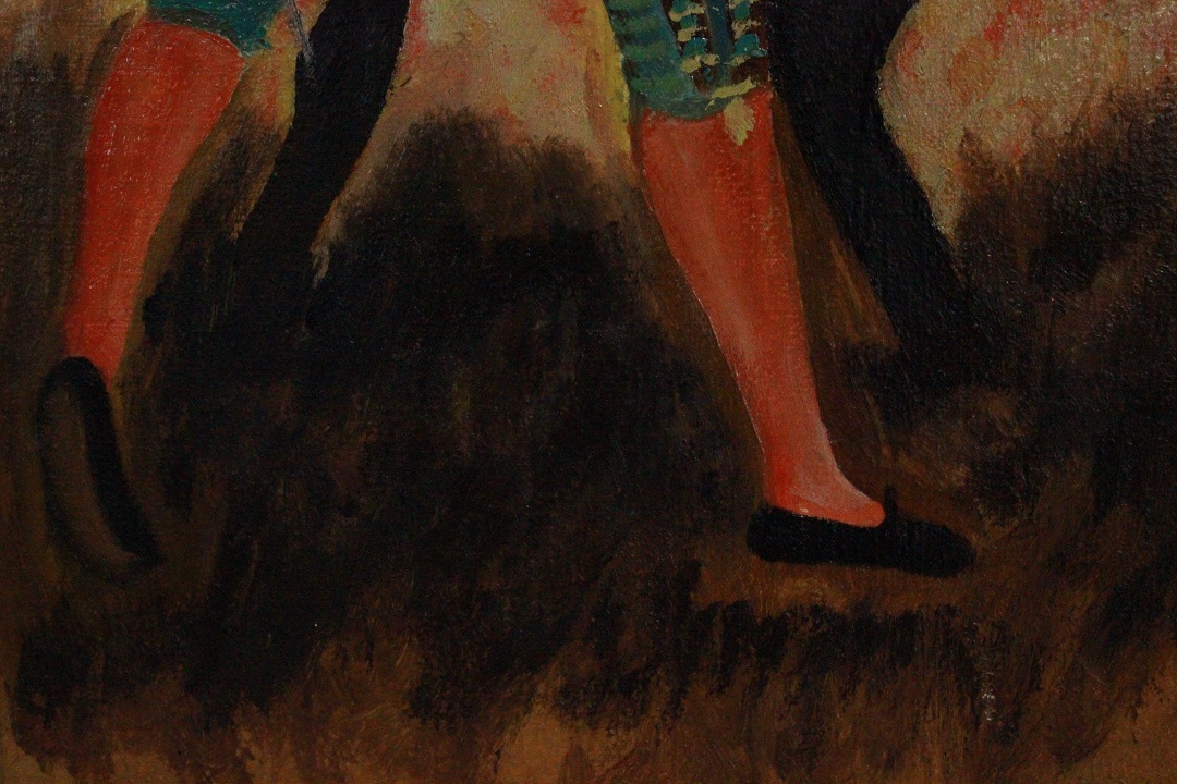 1034_olio_su_tela_torero_firma_firmato_tela_tagliata_seconda_metà_Novecento_francese_Francia_FRA_6