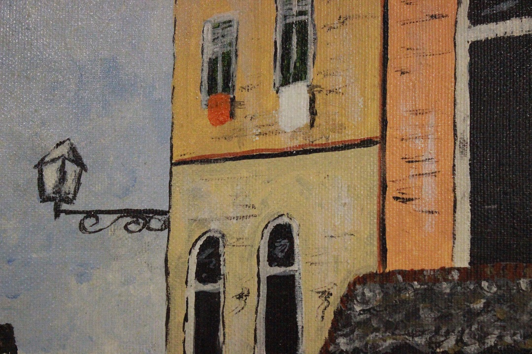1046_olio_su_tela_paesaggio_mare_marino_firma_firmato_Flavio_cornice_disegnata_seconda_metà_Novecento_francese_Francia_FRA_3