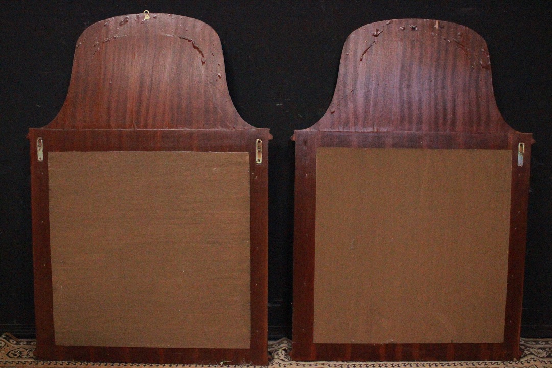 805_specchiera_specchio_specchi_due_2_retoru_d'egypte_style_legno_scuro_prima_metà_Novecento_francese_Francia_FRA_12