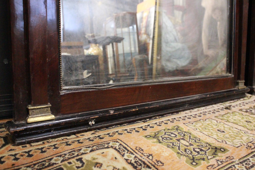 805_specchiera_specchio_specchi_due_2_retoru_d'egypte_style_legno_scuro_prima_metà_Novecento_francese_Francia_FRA_2