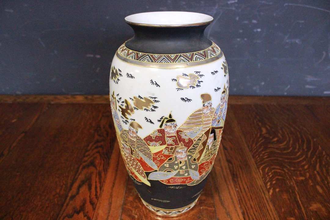 596_vaso_vase_orientale_figure_seconda_metà_XX_secolo_marchio_Satsuma_Giappone_JPN_4