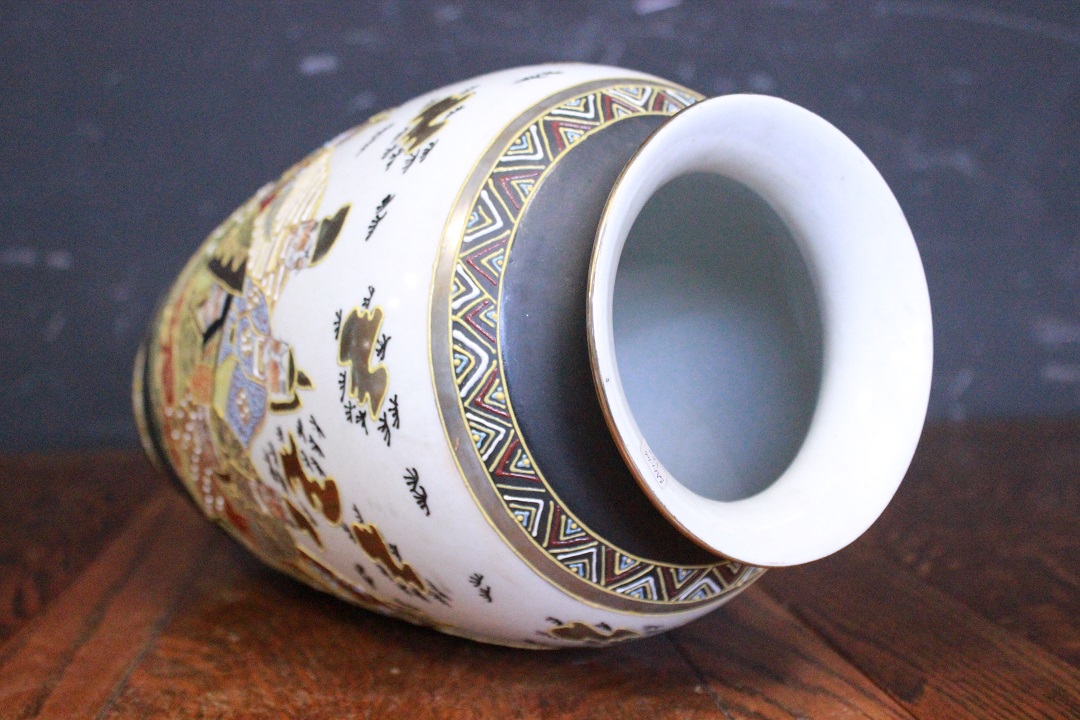 596_vaso_vase_orientale_figure_seconda_metà_XX_secolo_marchio_Satsuma_Giappone_JPN_8
