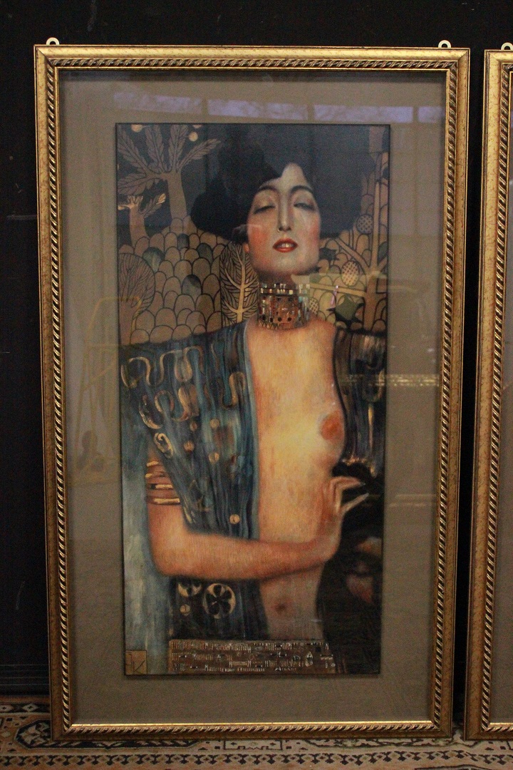 1070_quadro_stampe_coppia_due_2_Klimt_fine_XX_inizio_XXI_secolo_Italia_italiano_ITA_1