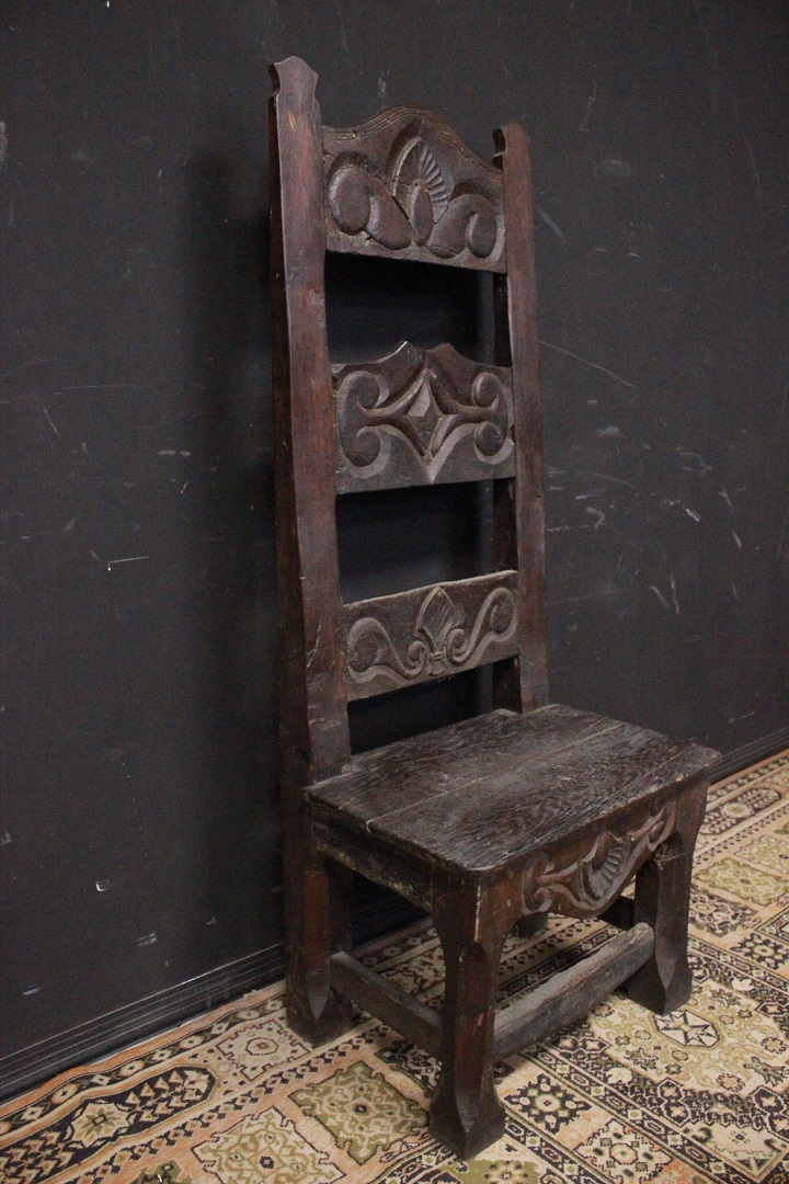 575_sedia_trono_scranno_legno_rovere_lavorato_wood_XVIII_XIX_secolo_francese_Francia_FRA_10
