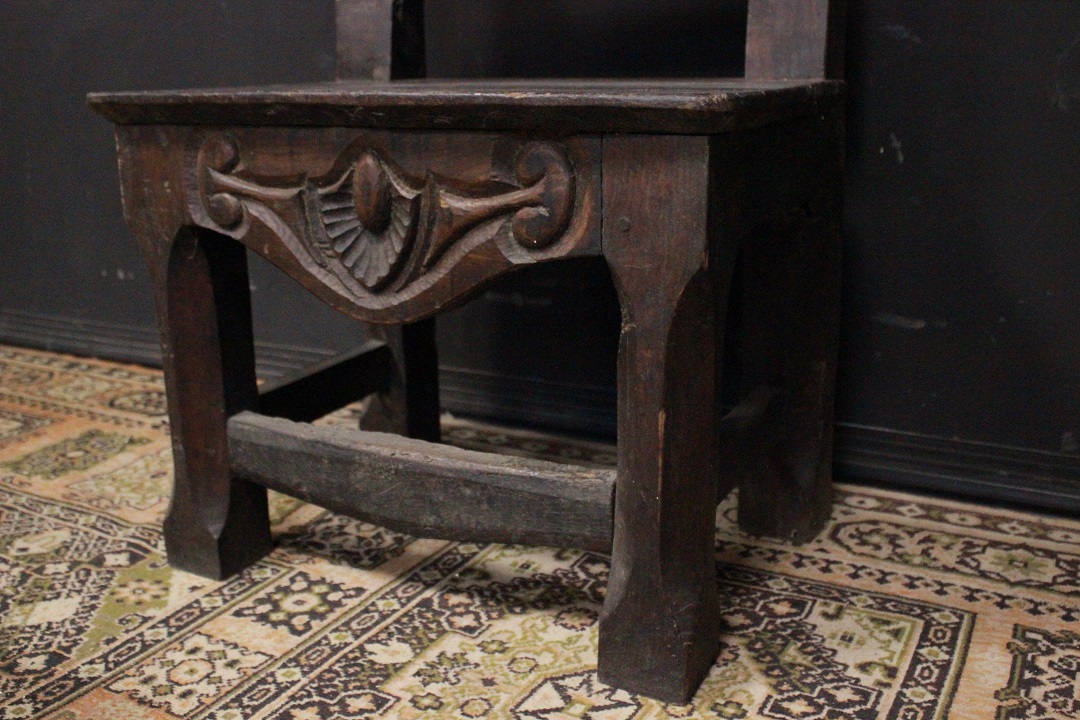 575_sedia_trono_scranno_legno_rovere_lavorato_wood_XVIII_XIX_secolo_francese_Francia_FRA_11