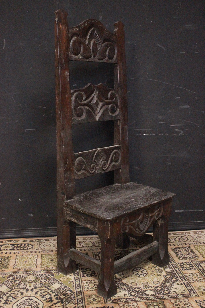 575_sedia_trono_scranno_legno_rovere_lavorato_wood_XVIII_XIX_secolo_francese_Francia_FRA_12