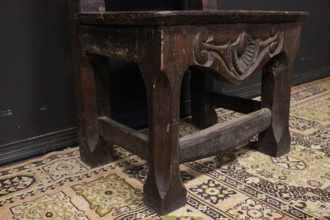 575_sedia_trono_scranno_legno_rovere_lavorato_wood_XVIII_XIX_secolo_francese_Francia_FRA_2