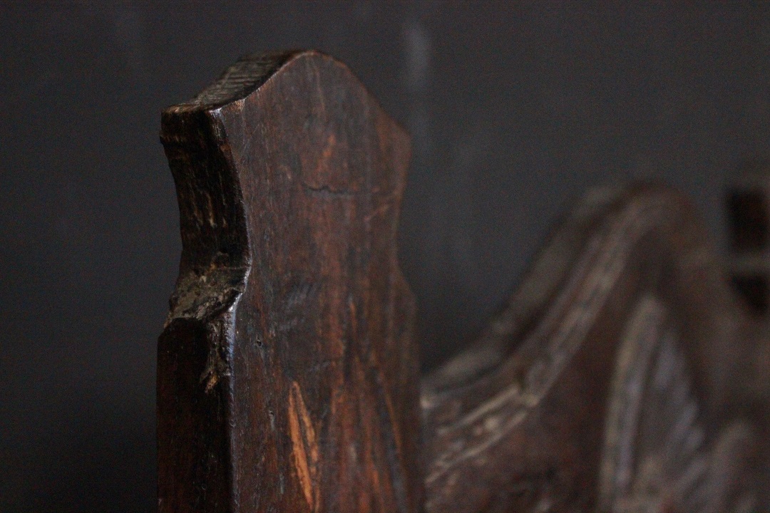 575_sedia_trono_scranno_legno_rovere_lavorato_wood_XVIII_XIX_secolo_francese_Francia_FRA_5