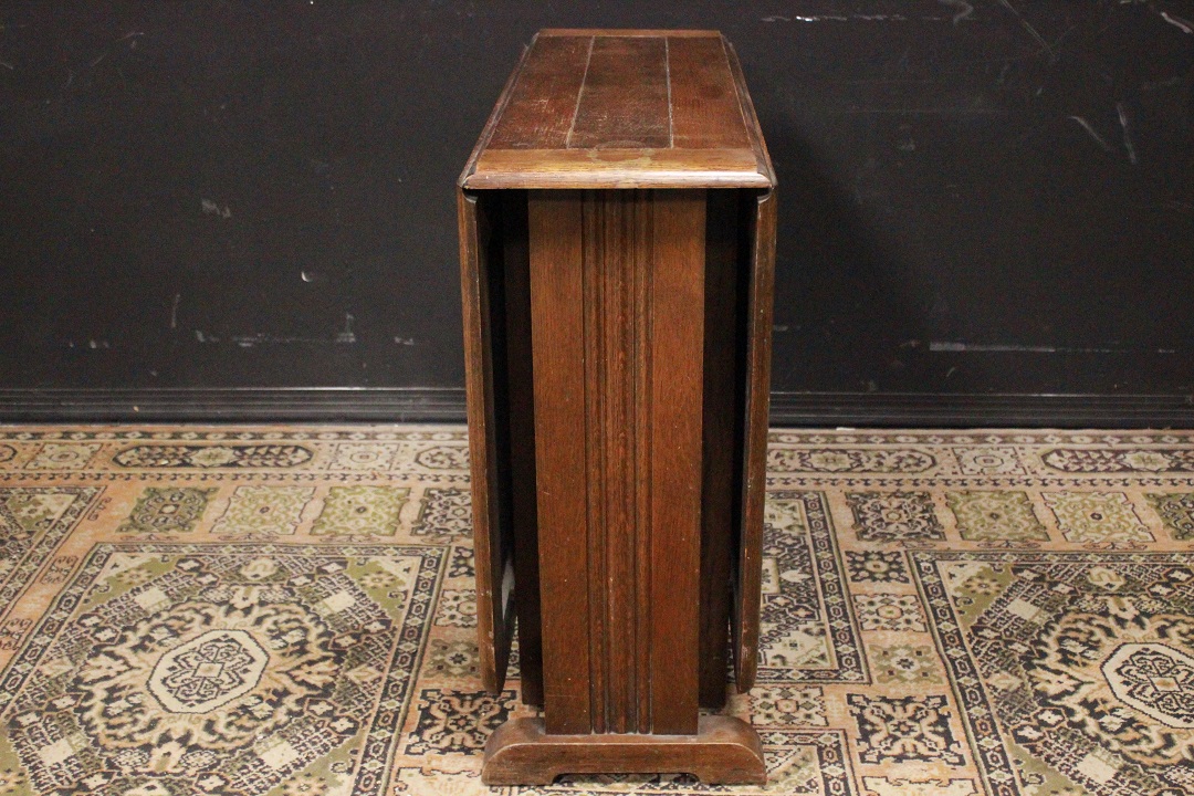 423_tavolo_table_bandelle_legno_ante_pieghevoli_wood_metà_Novecento_Brescia_Roncadelle_inglese_Inghilterra_UK_1
