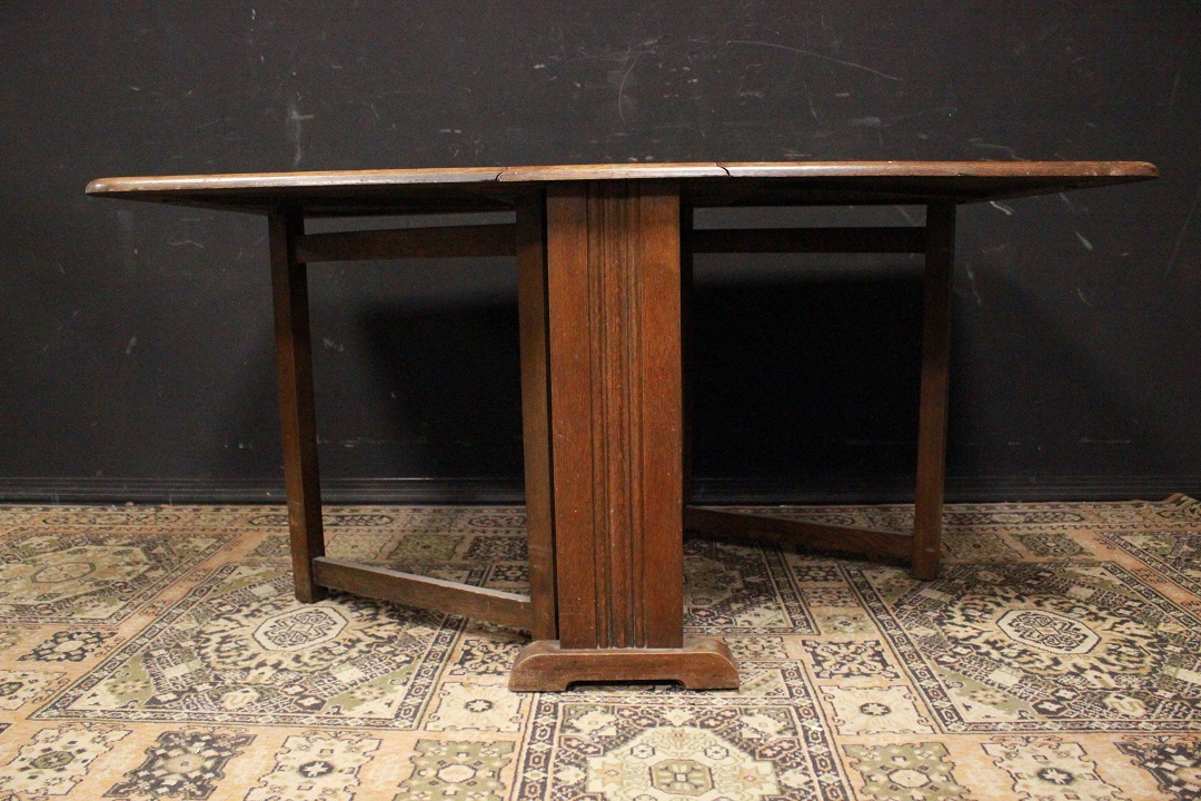 423_tavolo_table_bandelle_legno_ante_pieghevoli_wood_metà_Novecento_Brescia_Roncadelle_inglese_Inghilterra_UK_5