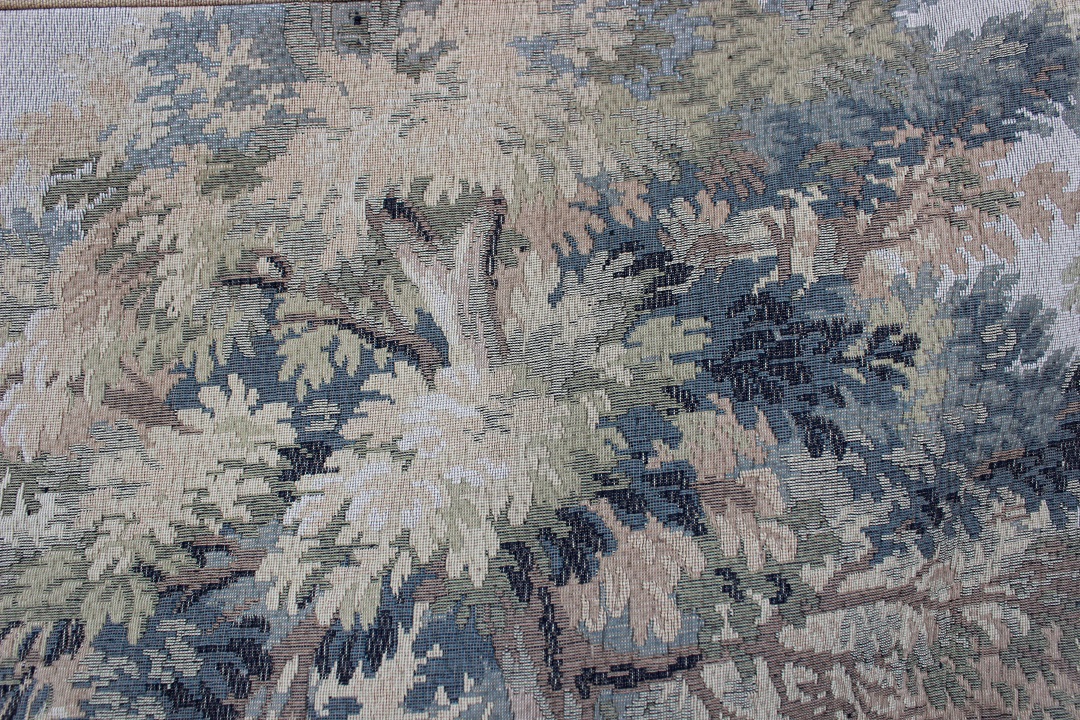 739_arazzo_gigante_bosco_natura_caccia_nobili_paesaggio_XIX_secolo_1800_7