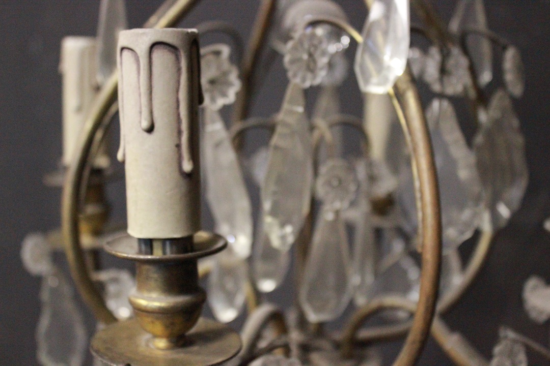 1098_lampadario_ottone_4_quattro_luci_luce_vetri_decorativi_seconda_metà_X_secolo_1