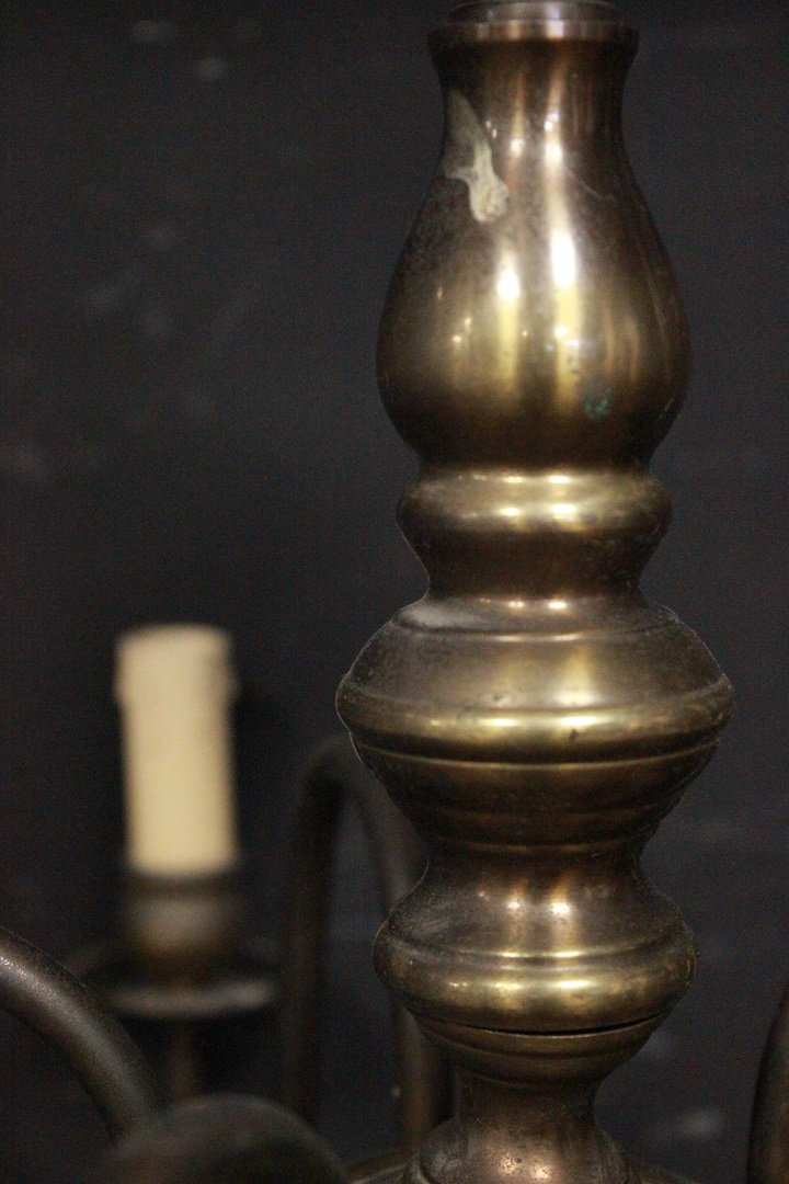 1103_lampadario_ottone_5_cinque_luci_luce_Brescia_Roncadelle_seconda_metà_XX_secolo_4