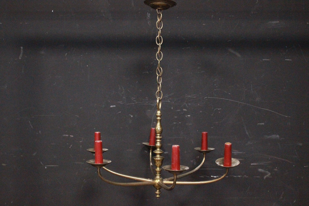 1106_lampadario_6_sei_luci_luce_rosso_Brescia_Roncadelle_seconda_metà_XX_secolo_0