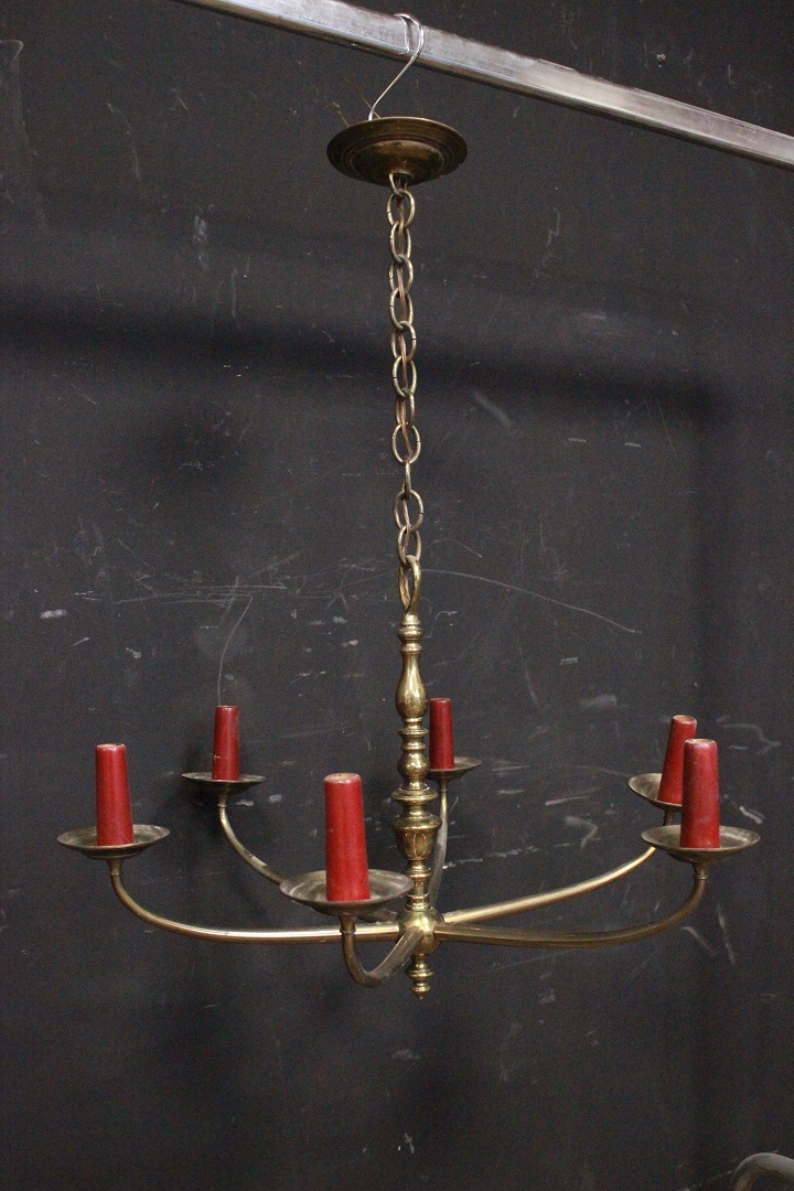 1106_lampadario_6_sei_luci_luce_rosso_Brescia_Roncadelle_seconda_metà_XX_secolo_6