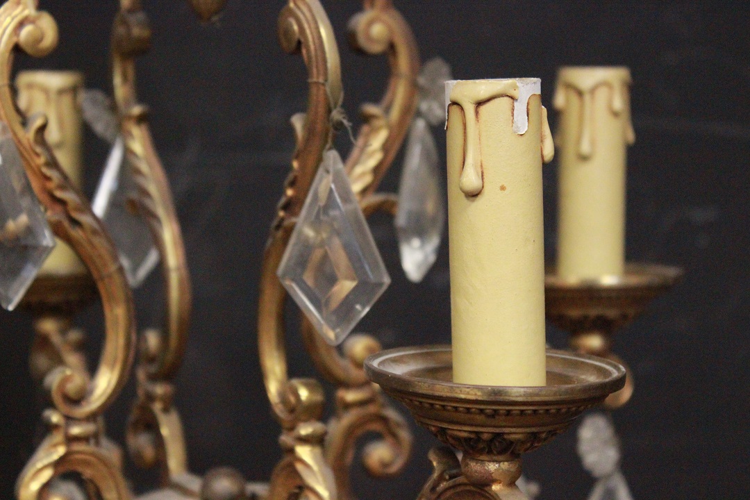 1109_lampadario_4_quattro_luci_luce_vetri_decorativi_seconda_metà_X_secolo_Brescia_Roncadelle_6