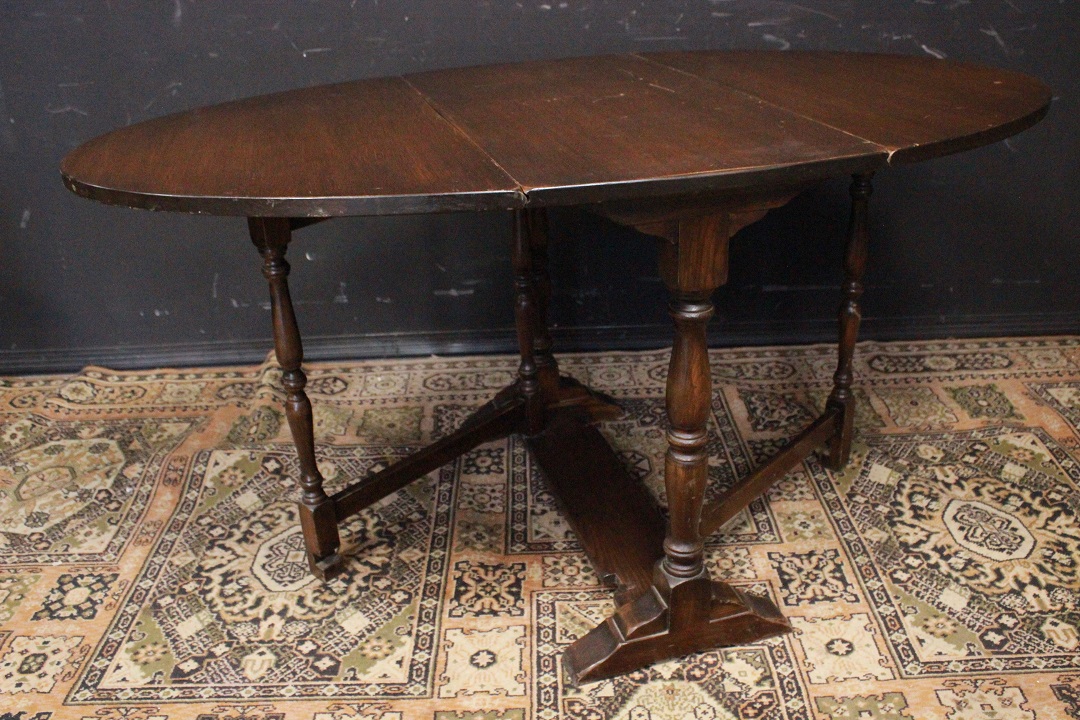 1118_tavolo_table_bandelle_legno_scuro_dark_wood_ovale_periodo_prima_metà_Novecento_1900_Brescia_Roncadelle_inglese_Inghilterra_UK_0