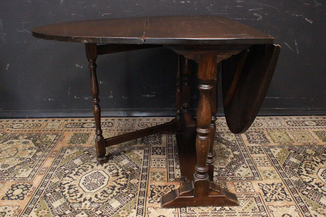 1118_tavolo_table_bandelle_legno_scuro_dark_wood_ovale_periodo_prima_metà_Novecento_1900_Brescia_Roncadelle_inglese_Inghilterra_UK_6