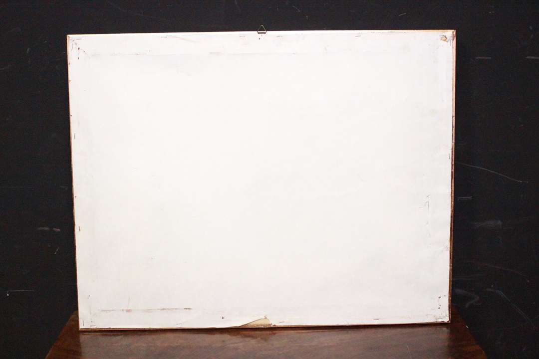 1126_quadro_stampa_spigolatrici_vetro_cornice_XX_secolo_Brescia_Roncadelle_italiano_Italia_ITA_8
