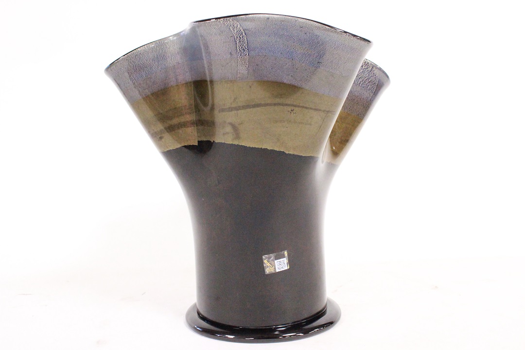 1137_vaso_vase_nero_black_oro_gold_Murano_glass_vetro_firmato_signed_Cammozzo_certificato_artigianato_made_in_Murano_Venezia_Venice_Brescia_Roncadelle_0