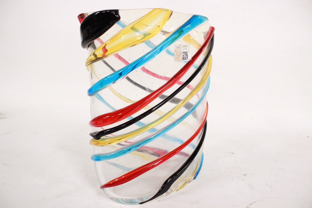 1165_vaso_vase_Murano_glass_vetro_spirali_firmato_signed_Cammozzo_certificato_artigianato_made_in_Murano_Venezia_Venice_Brescia_Roncadelle_10