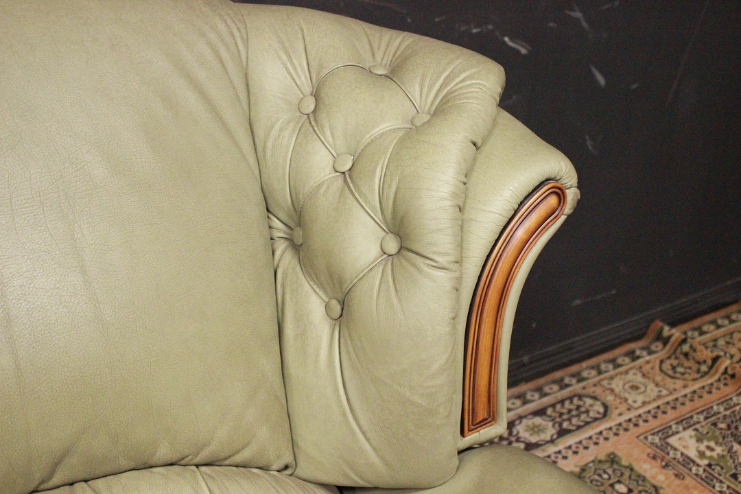 1180_poltrona_reclinabile_armchair_recliner_Chesterfield_Chester_originale_original_bergere_leather_pelle_verde_pallido_green_legno_wood_Brescia_Roncadelle_inglese_UK_6