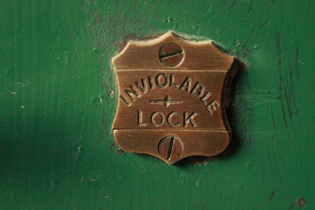 1199_cassaforte_safe_inglese_english_verde_green_chiave_key_Brescia_Roncadelle_800_1800_XIX_secolo_Inghilterra_UK_7